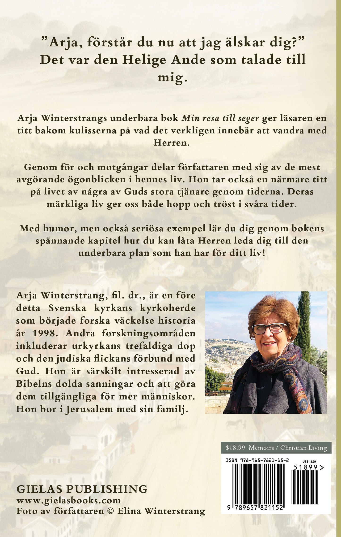 Min resa till seger: En memoar av Arja Winterstrang